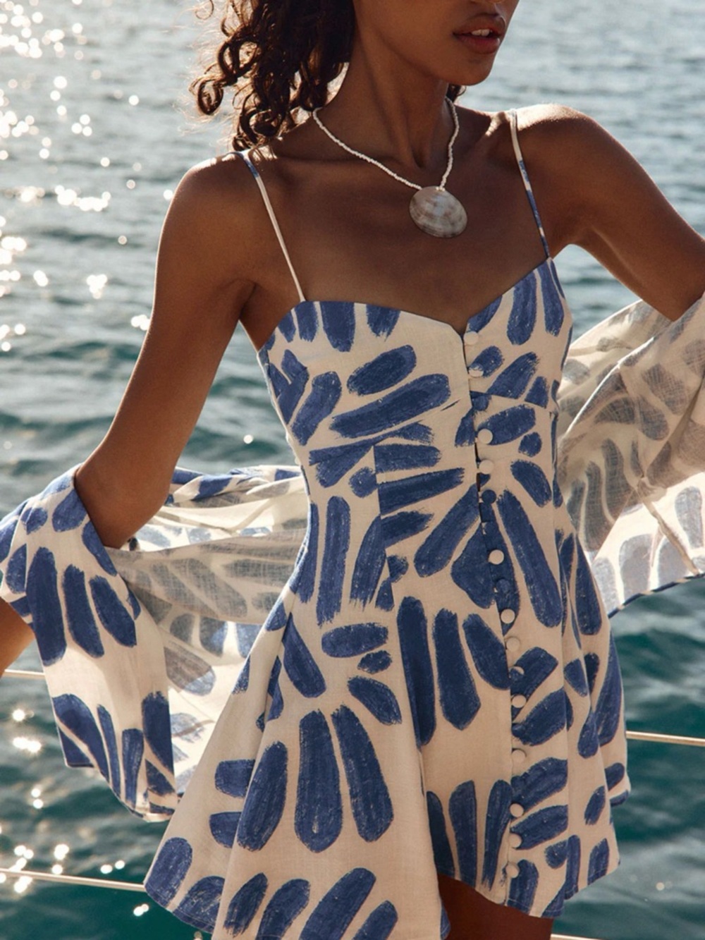 Reese Dress in Brush Petal